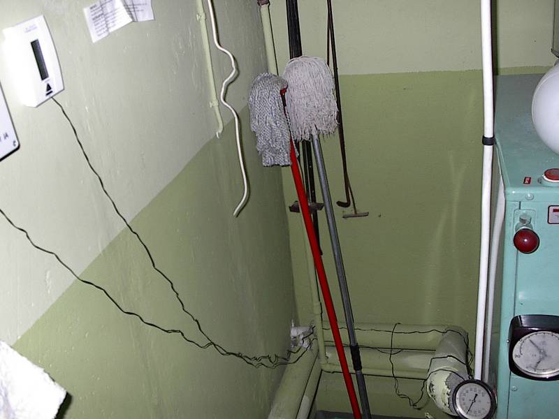 Sensor im Heizungsraum