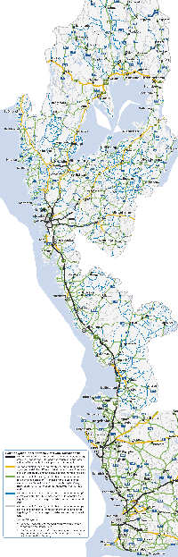 Schneeräumung während der Anreise